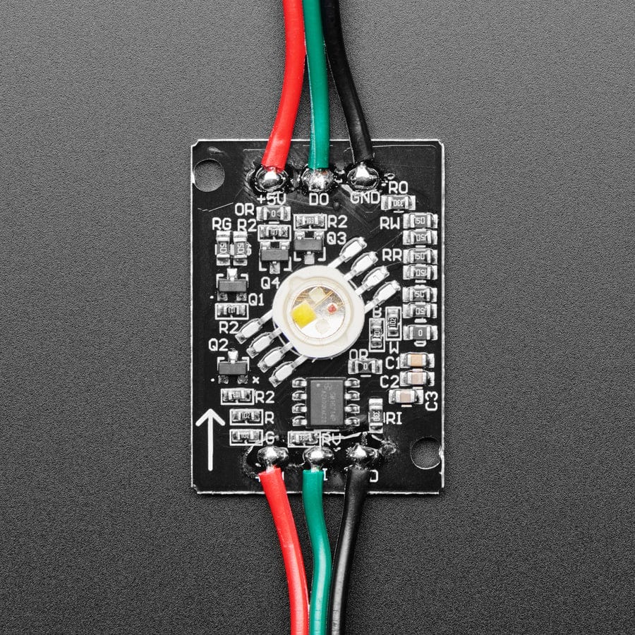 Ultra Bright 4 Watt RGBW NeoPixel LED - Natural White - ~4000K by Adafruit - The Pi Hut