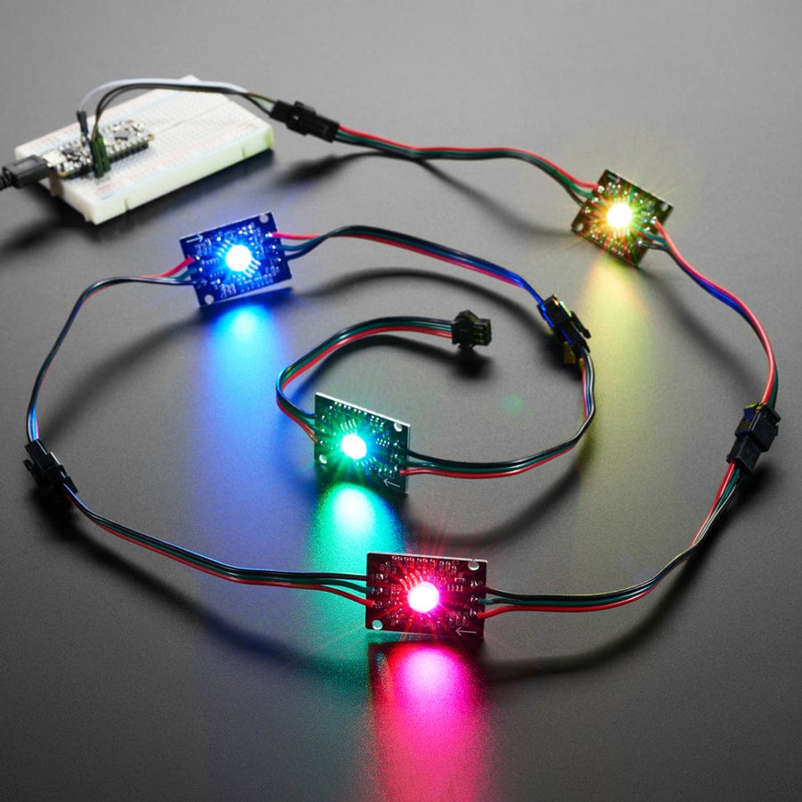 Ultra Bright 4 Watt RGBW NeoPixel LED - Natural White - ~4000K by Adafruit - The Pi Hut