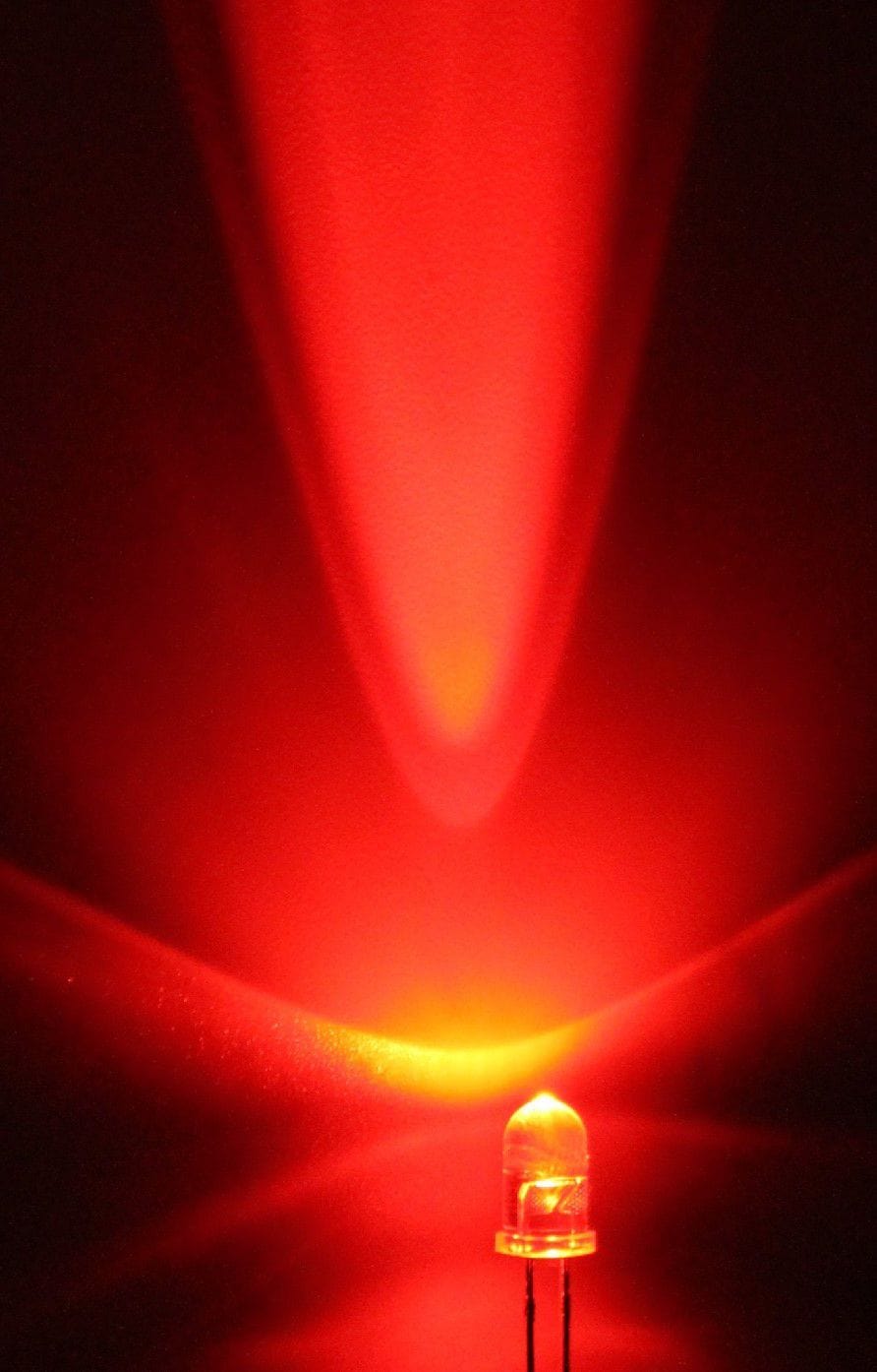 Ultra Bright LED 5mm - Red (10 Pack) by ModMyPi - The Pi Hut