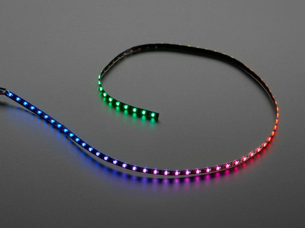 Ultra Skinny NeoPixel 1515 LED Strip 4mm wide (0.5 meter long - 75 LEDs) by Adafruit - The Pi Hut