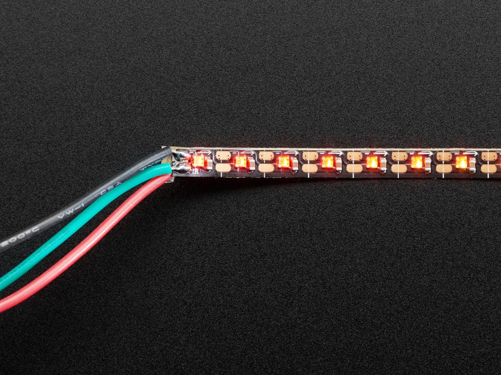 Ultra Skinny NeoPixel 1515 LED Strip 4mm wide (0.5 meter long - 75 LEDs) by Adafruit - The Pi Hut