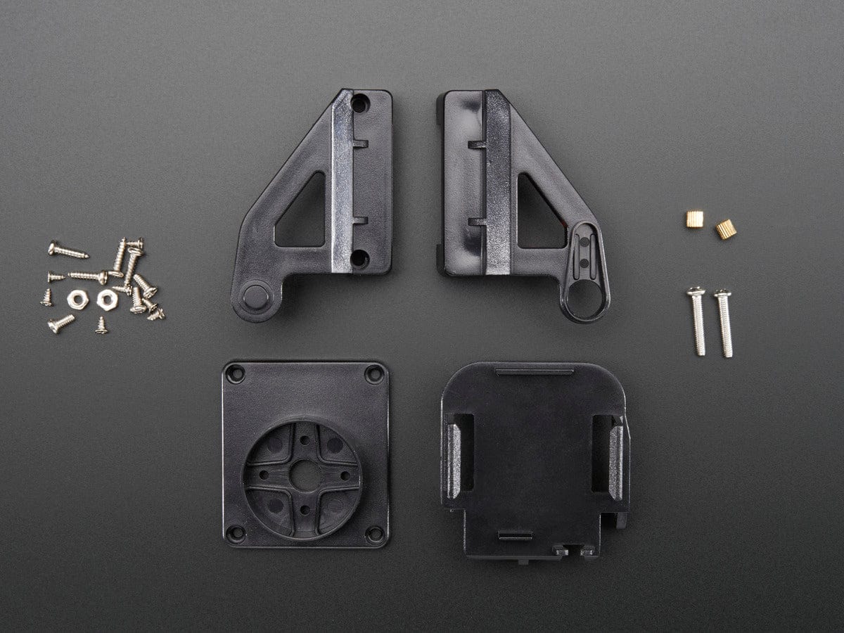 Unassembled Mini Pan-Tilt Kit (Without Micro Servos) by The Pi Hut - The Pi Hut