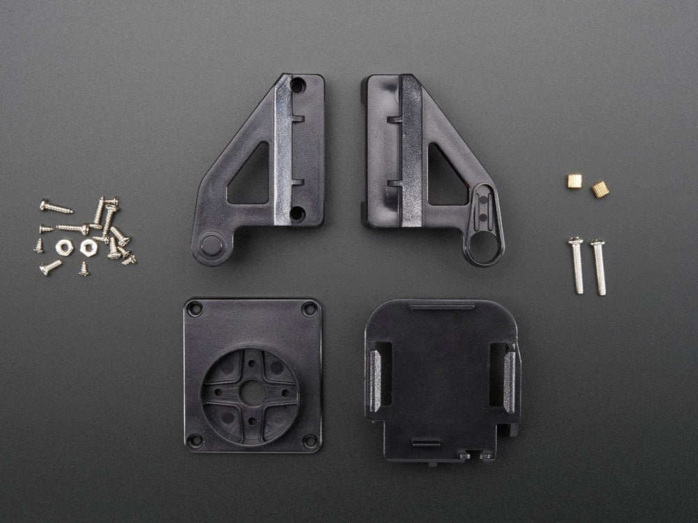 Unassembled Mini Pan-Tilt Kit (Without Micro Servos) by The Pi Hut - The Pi Hut