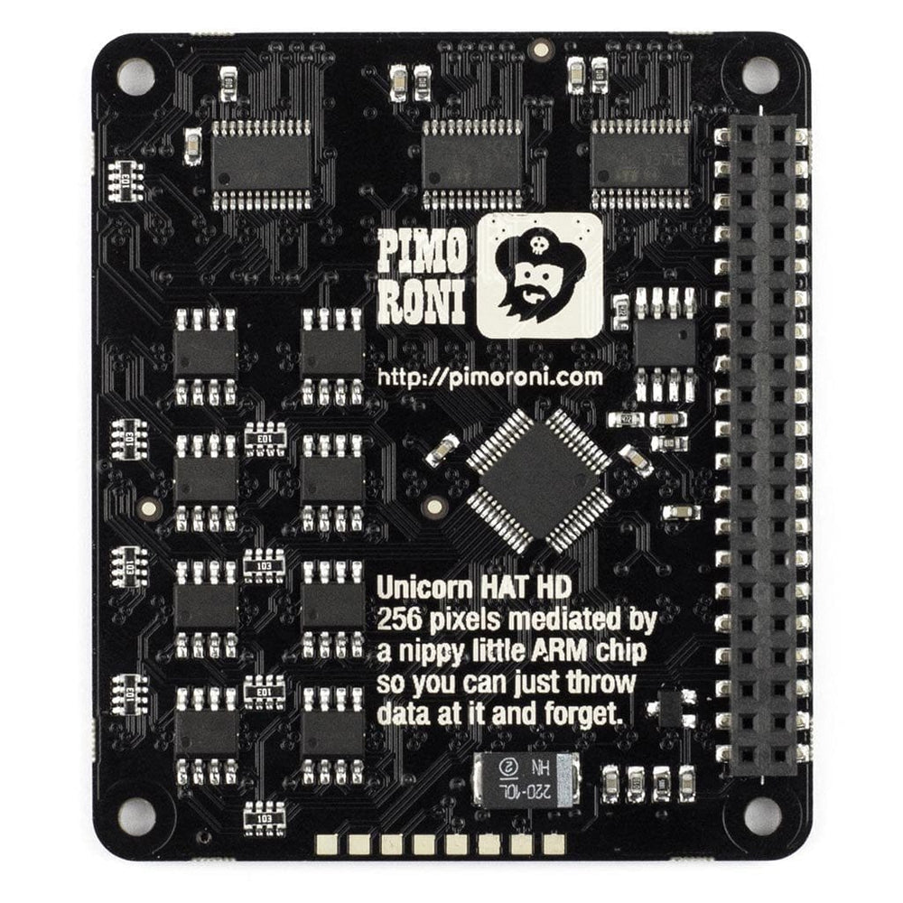 Unicorn HAT HD by Pimoroni - The Pi Hut