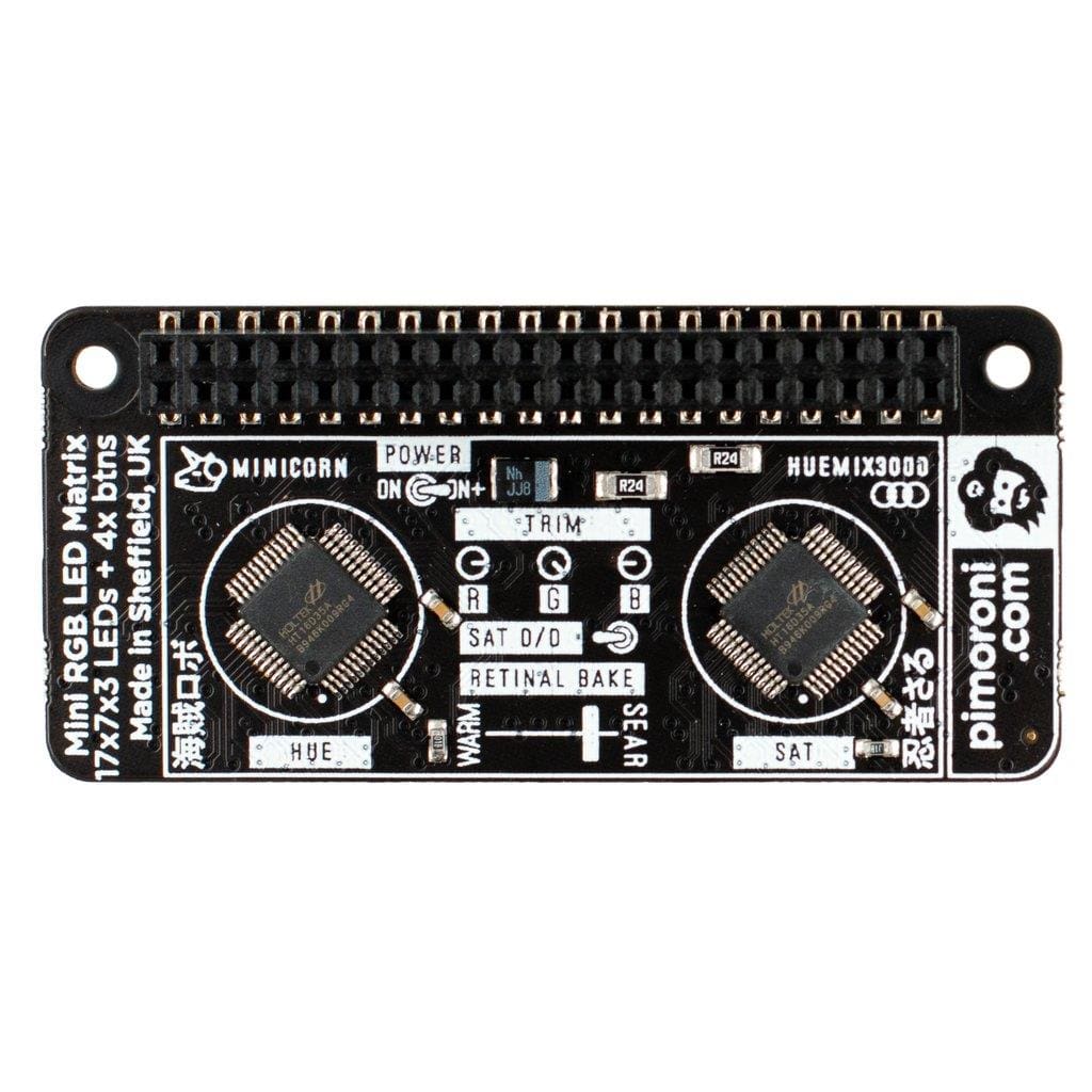 Unicorn HAT Mini by Pimoroni - The Pi Hut