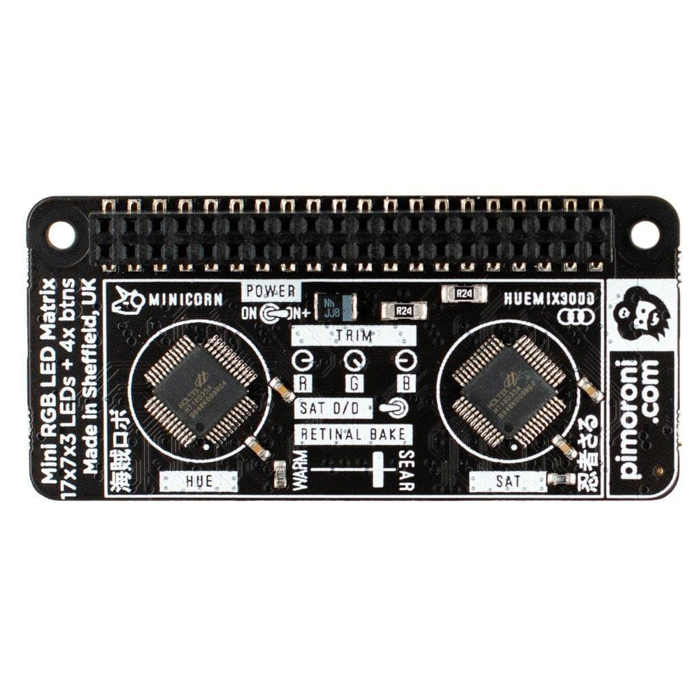 Unicorn HAT Mini by Pimoroni - The Pi Hut