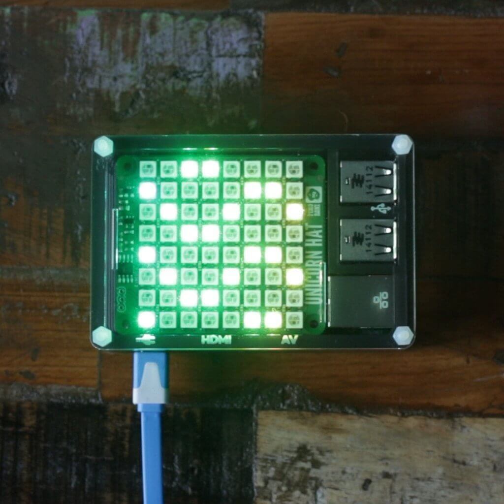 Unicorn HAT by Pimoroni - The Pi Hut