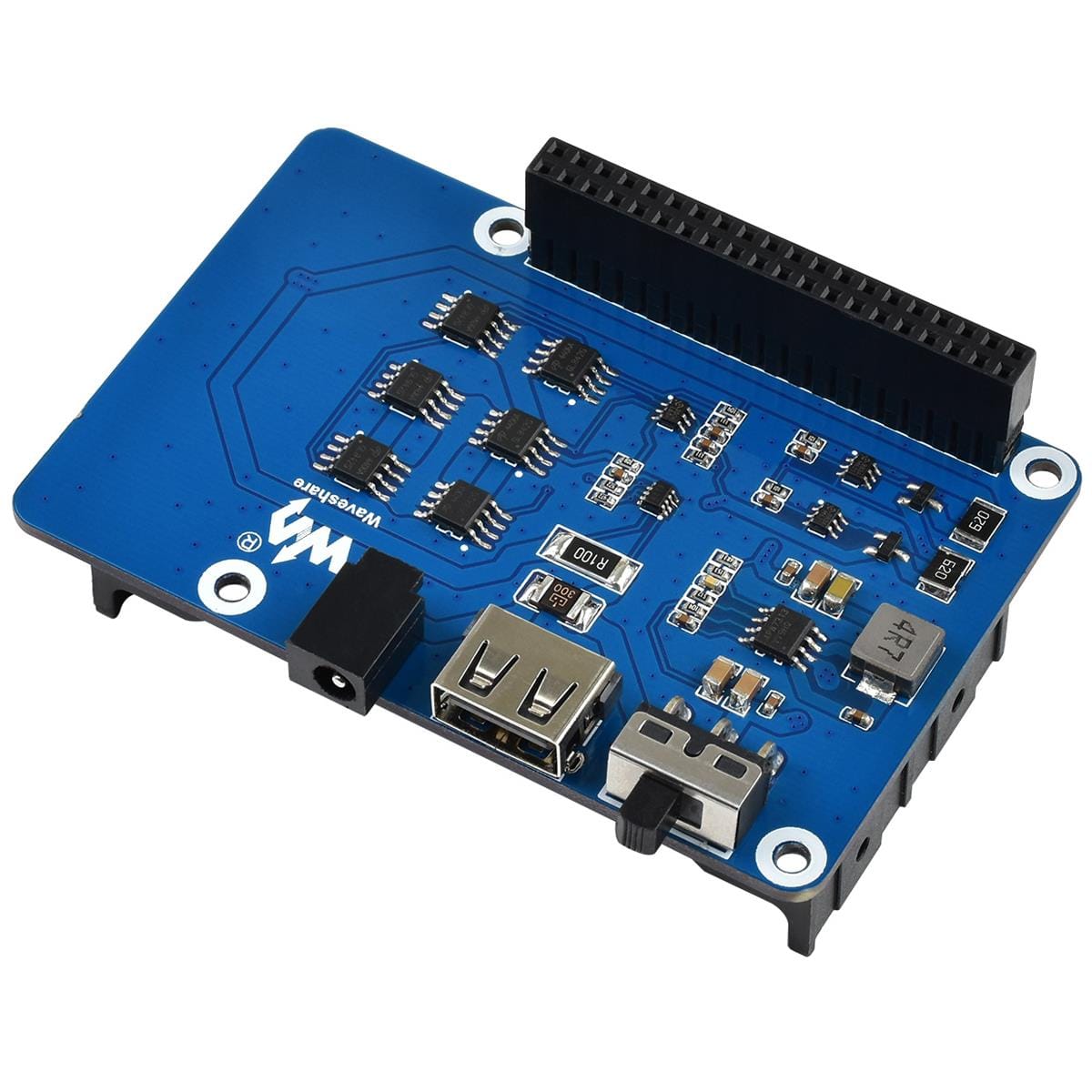 Uninterruptible Power Supply UPS HAT (A) for Raspberry Pi by Waveshare - The Pi Hut