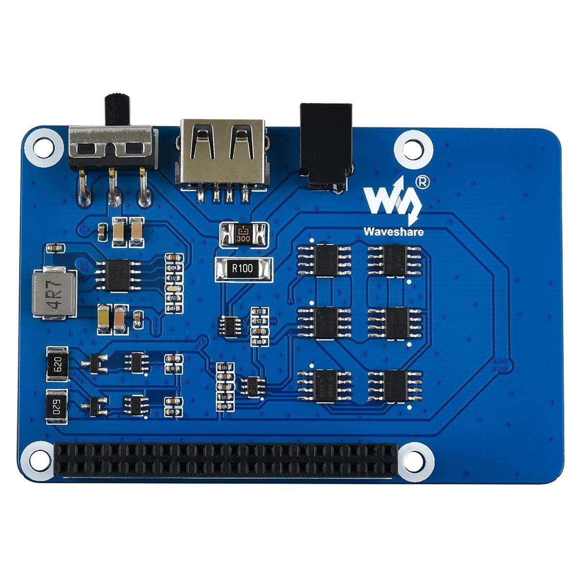 Uninterruptible Power Supply UPS HAT (A) for Raspberry Pi by Waveshare - The Pi Hut