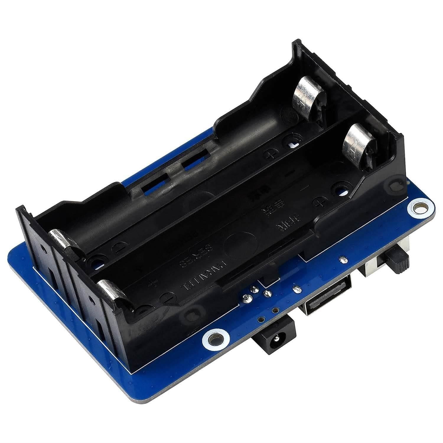 Uninterruptible Power Supply UPS HAT (B) for Raspberry Pi by Waveshare - The Pi Hut