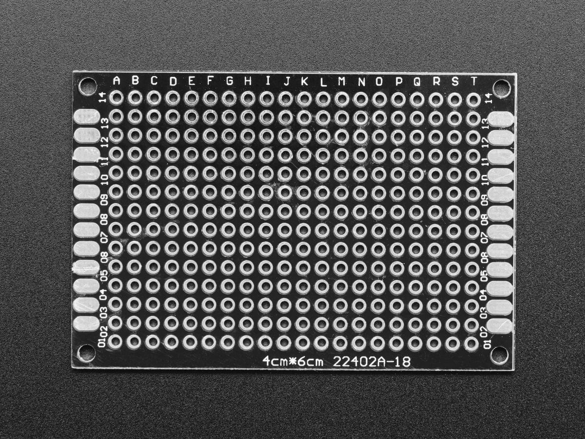 Universal Proto-board PCBs 4cm x 6cm - 3 Pack - The Pi Hut