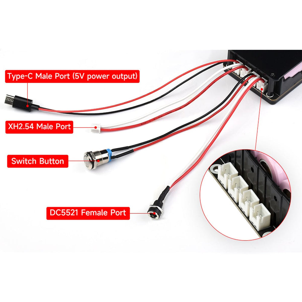 UPS Module 3S by Waveshare - The Pi Hut