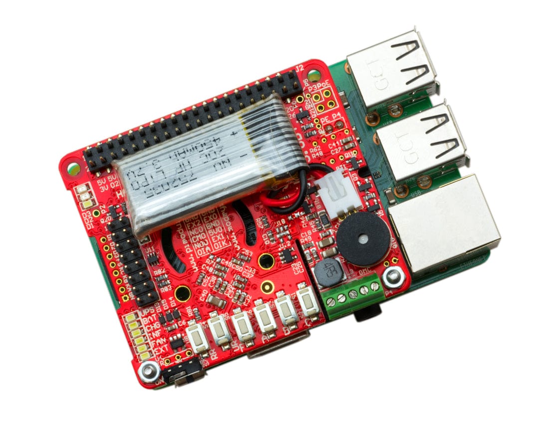 UPS PIco Advanced - Uninterruptible Power Supply (HV3.0B+) by Pimodules - The Pi Hut