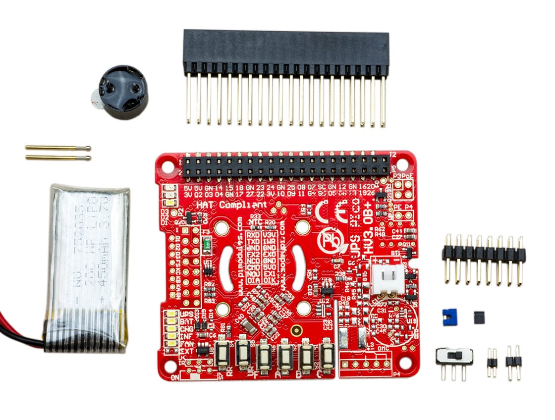 UPS PIco - Uninterruptible Power Supply (HV3.0B+) by Pimodules - The Pi Hut