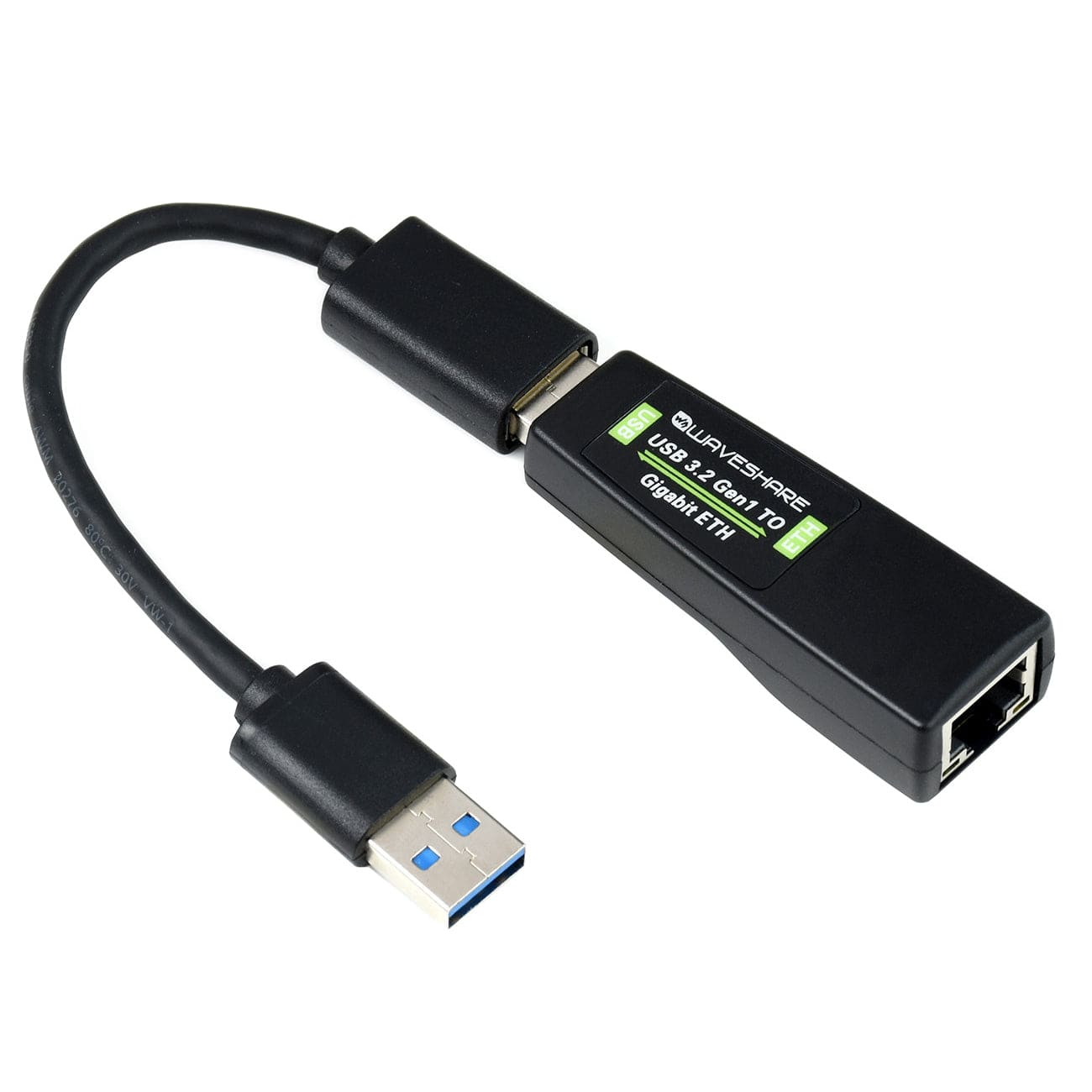 USB 3.2 to Gigabit Ethernet Converter by Waveshare - The Pi Hut