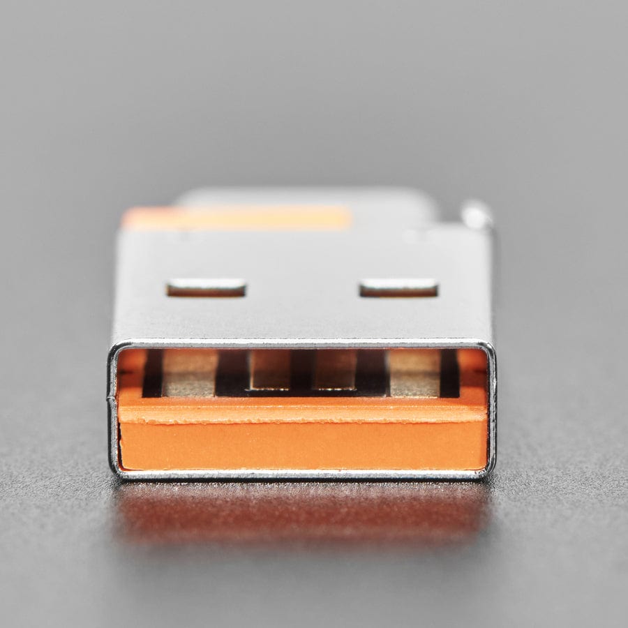 USB A Plug to USB C Jack Microadapter by The Pi Hut - The Pi Hut