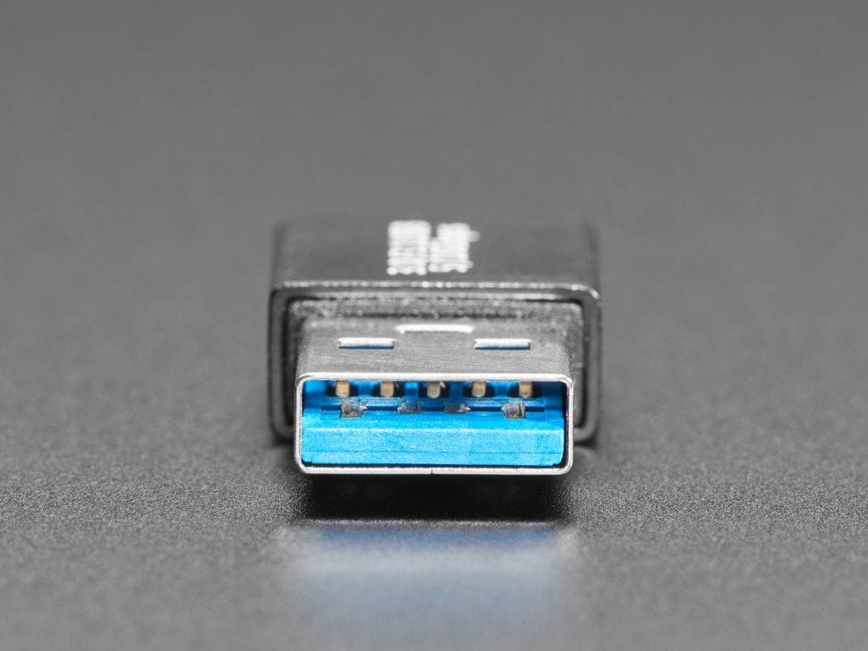 USB-A Plug to USB-C Plug Adapter by The Pi Hut - The Pi Hut