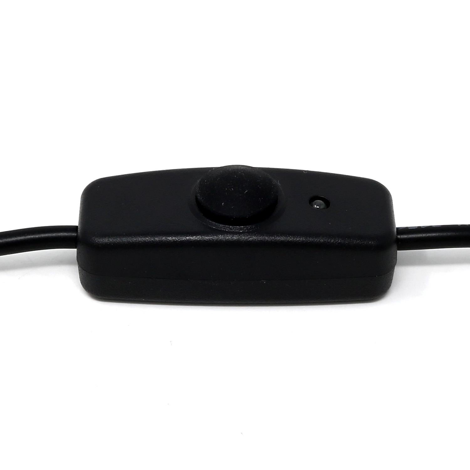 USB-A to USB-C Cable with On/Off Switch by The Pi Hut - The Pi Hut