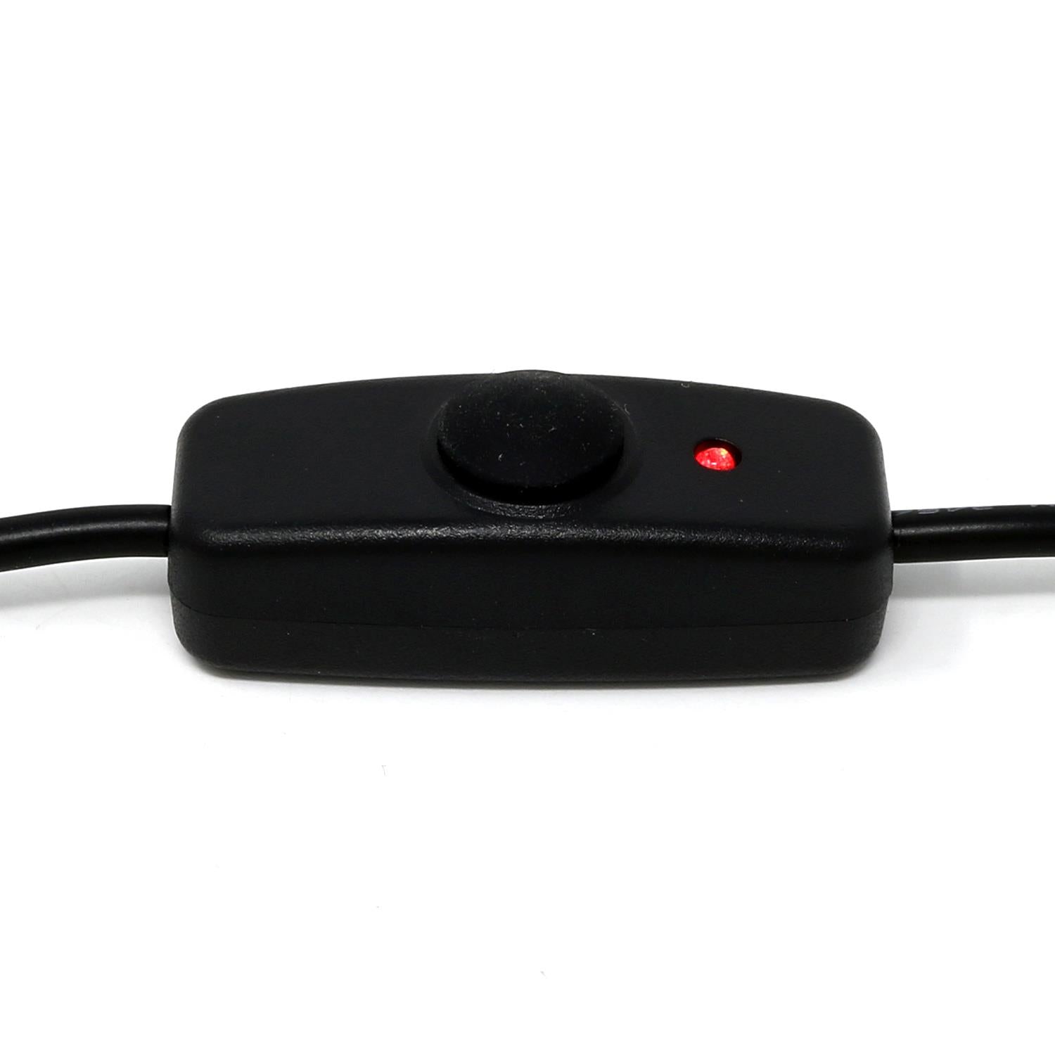 USB-A to USB-C Cable with On/Off Switch by The Pi Hut - The Pi Hut