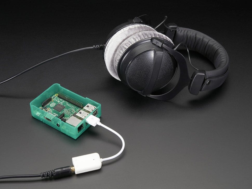 USB Audio Adapter - Works with Raspberry Pi by The Pi Hut - The Pi Hut