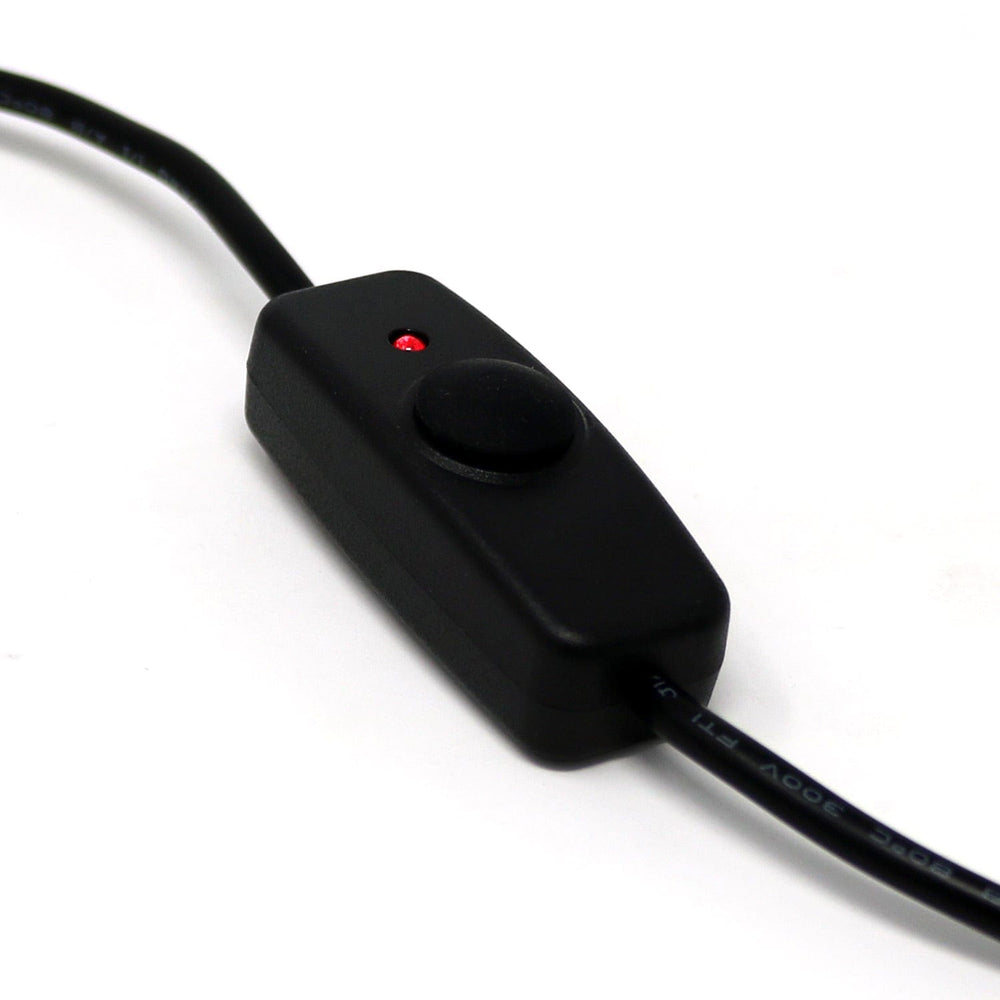 USB-C Cable with On/Off Switch for Raspberry Pi 4 by The Pi Hut - The Pi Hut