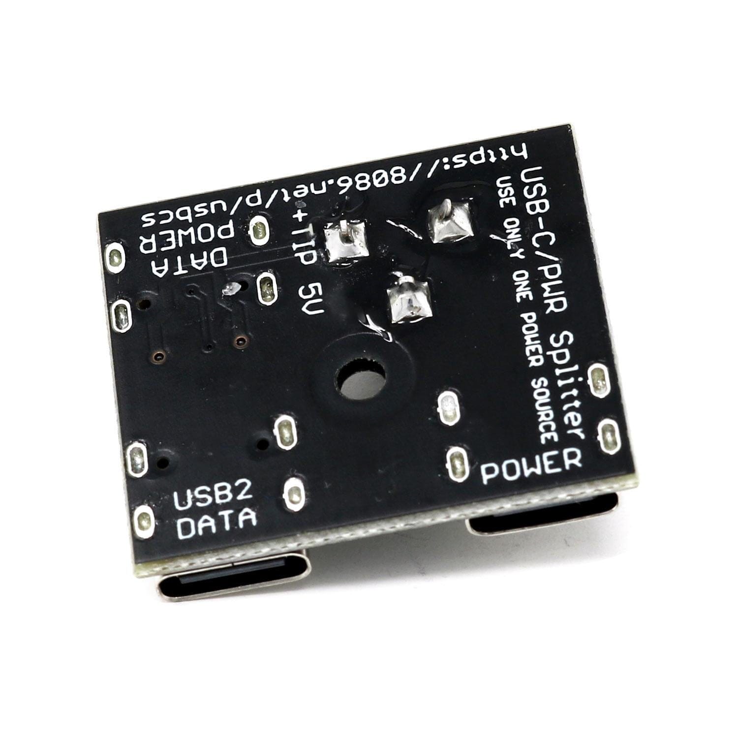 USB-C Data/Power Splitter by 8086 - The Pi Hut