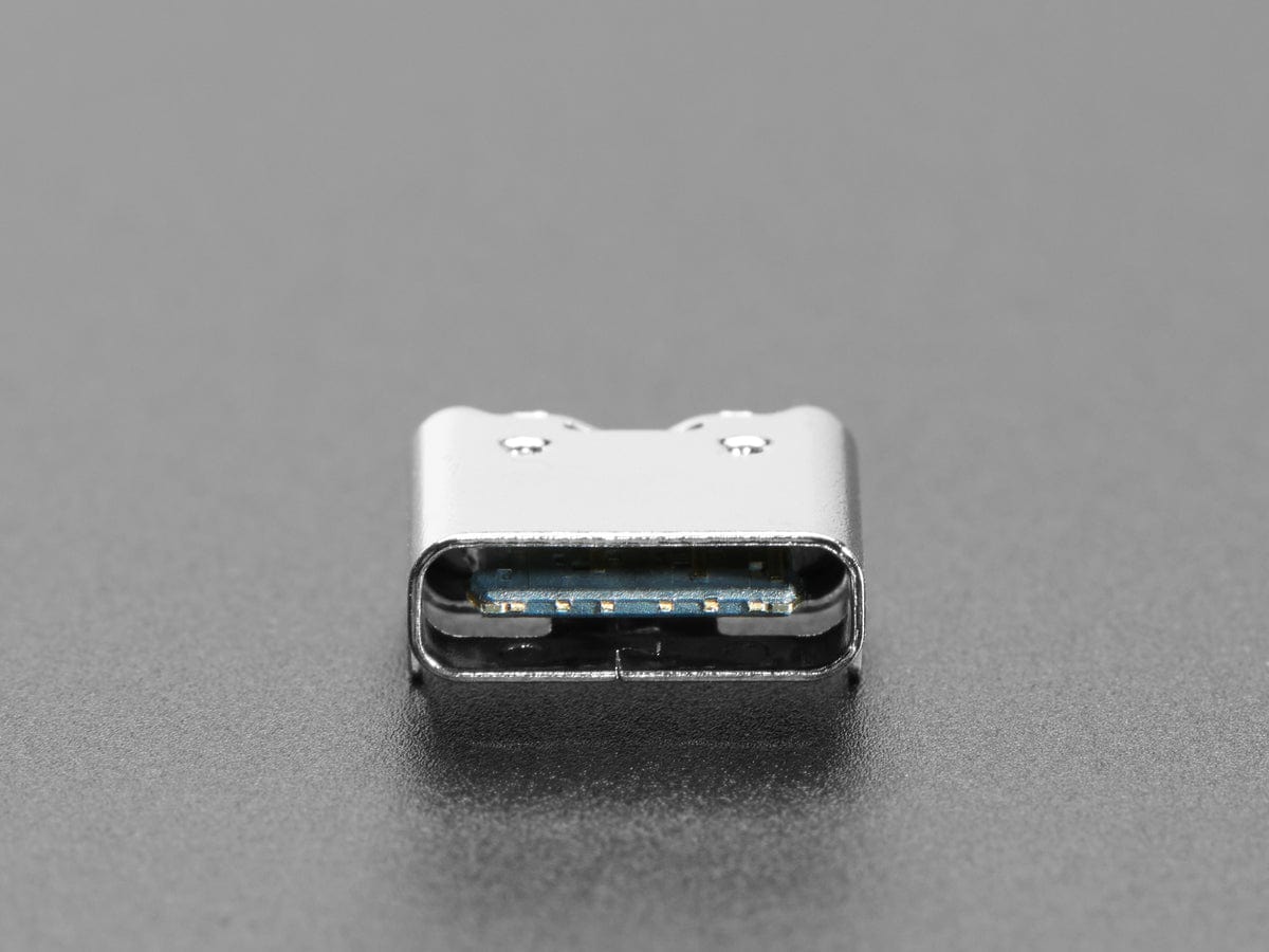 USB C SMT / THM Jack Connector - Power Only - Pack of 10 by The Pi Hut - The Pi Hut