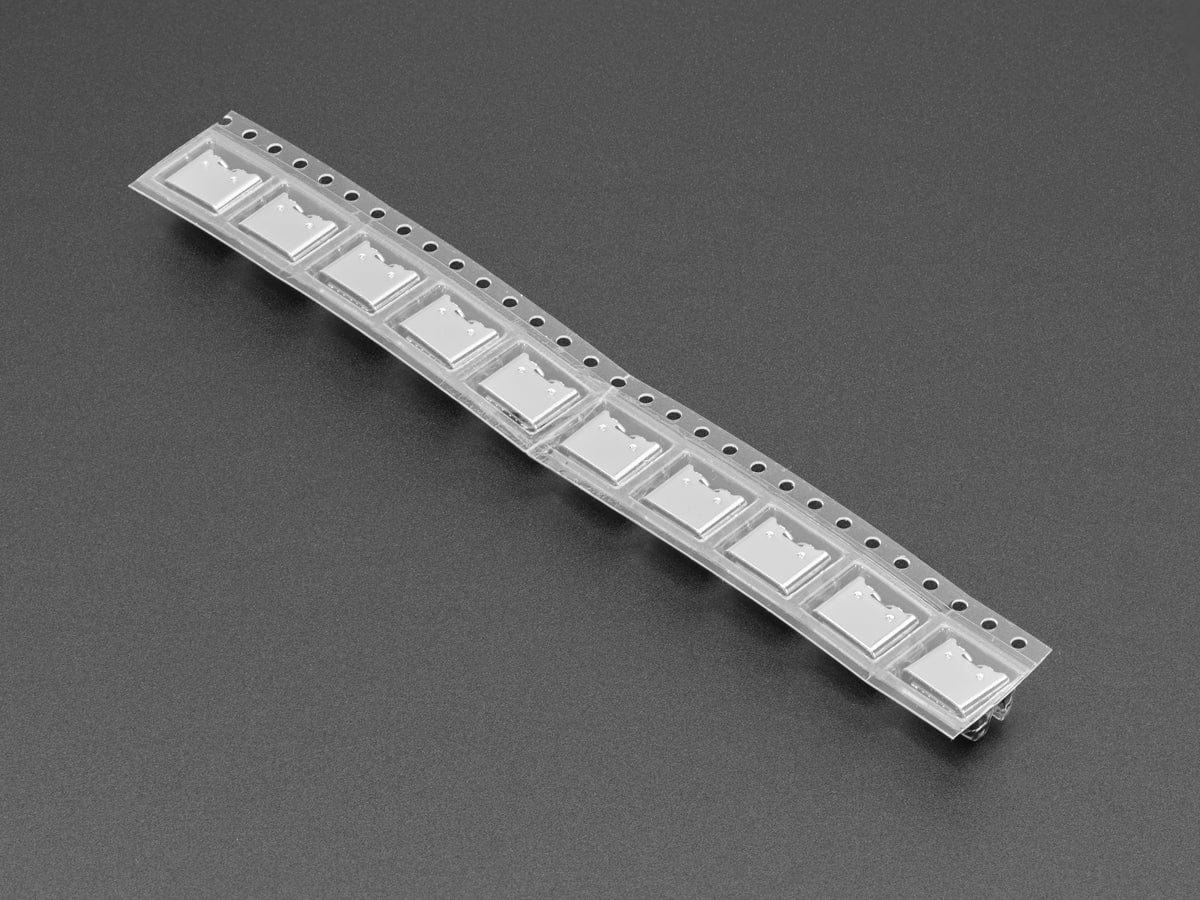 USB C SMT / THM Jack Connector - Power Only - Pack of 10 by The Pi Hut - The Pi Hut