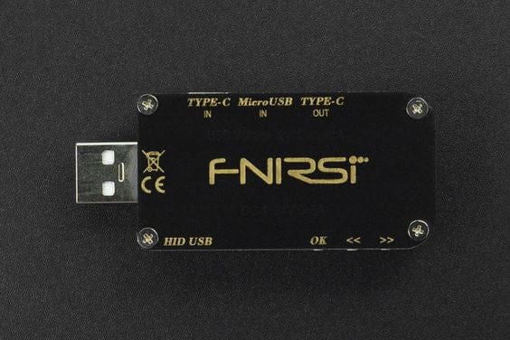 USB Cable and Charger Tester with 1.44" TFT LCD Color Screen - The Pi Hut