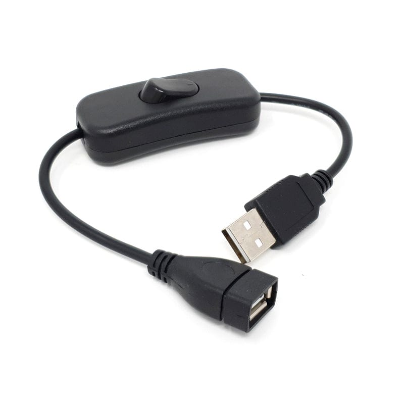 USB Cable with Switch by The Pi Hut - The Pi Hut