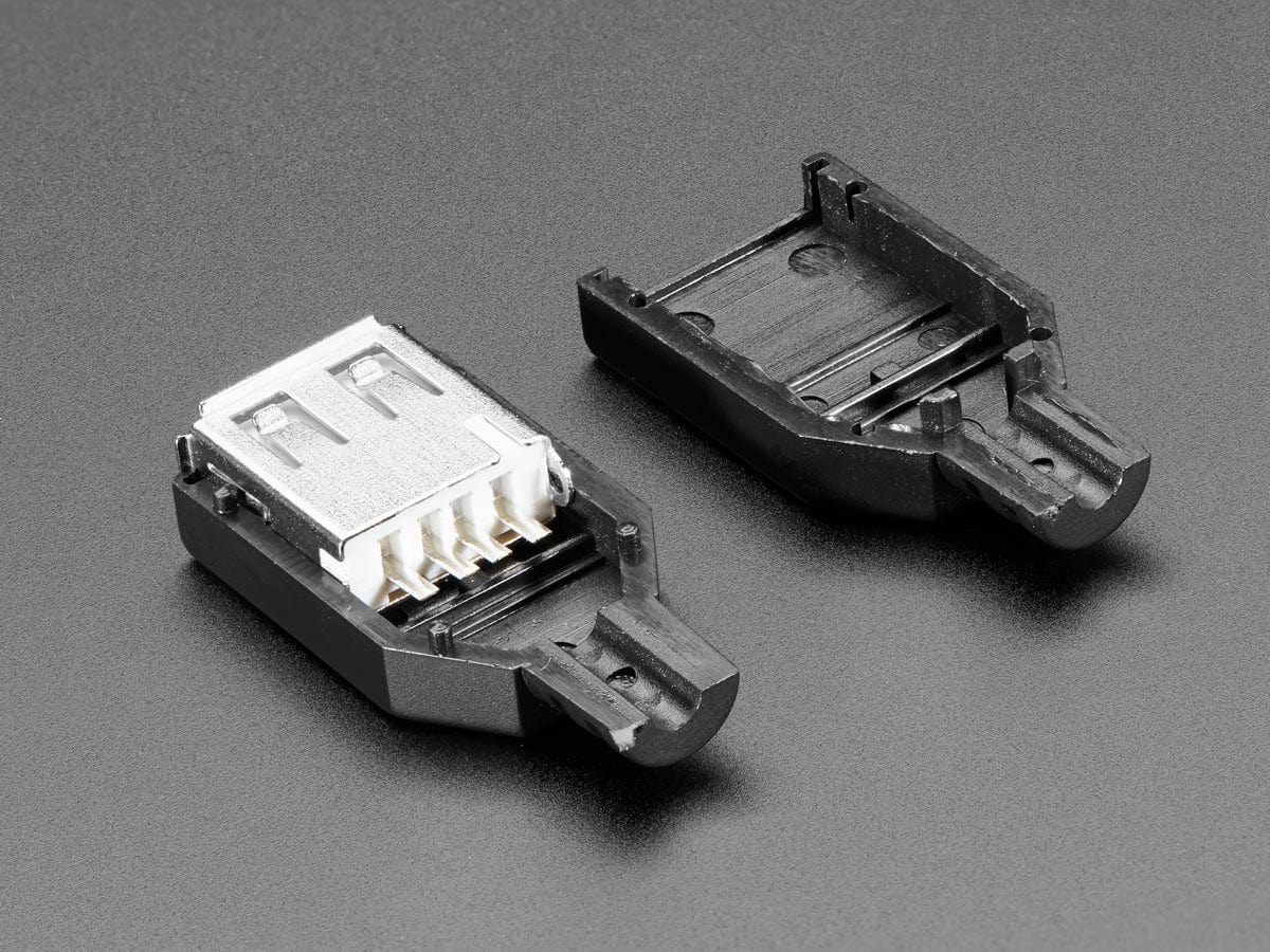 USB DIY Connector Shell - Type A Socket by The Pi Hut - The Pi Hut