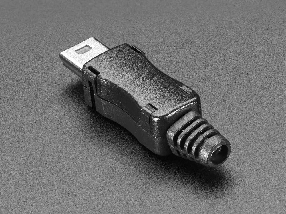USB DIY Connector Shell - Type Mini-B Plug by The Pi Hut - The Pi Hut