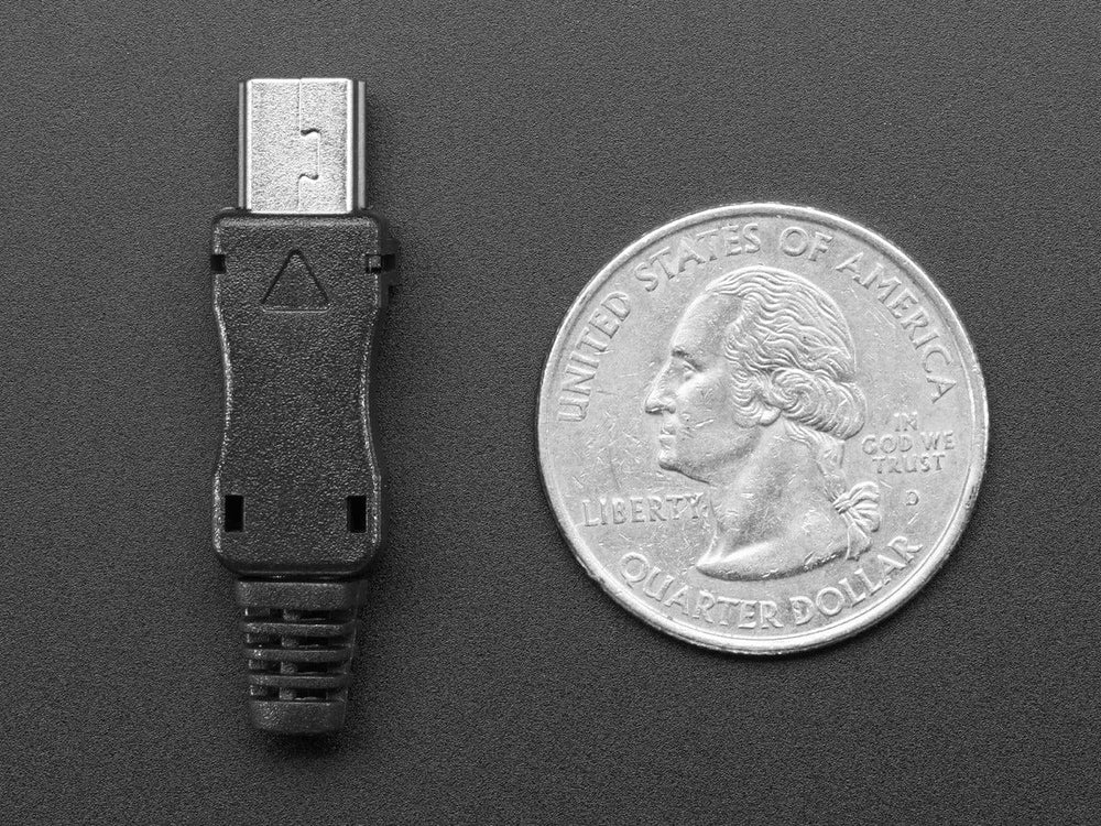 USB DIY Connector Shell - Type Mini-B Plug by The Pi Hut - The Pi Hut