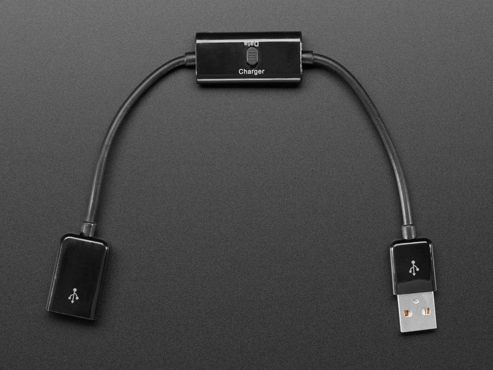 USB Extension Cable with Data/Charge Sync Switch by The Pi Hut - The Pi Hut