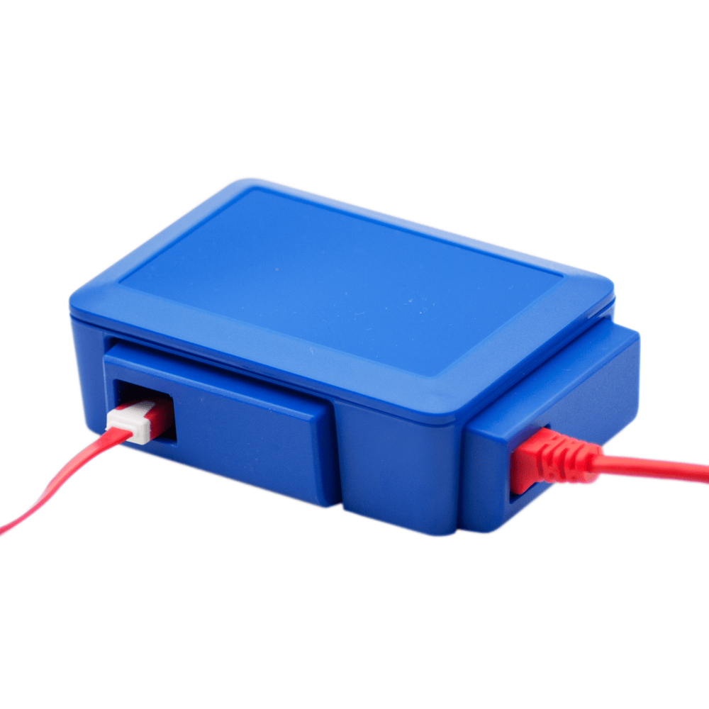 USB & HDMI Cover for Modular Raspberry Pi 3 Case - Blue by The Pi Hut - The Pi Hut