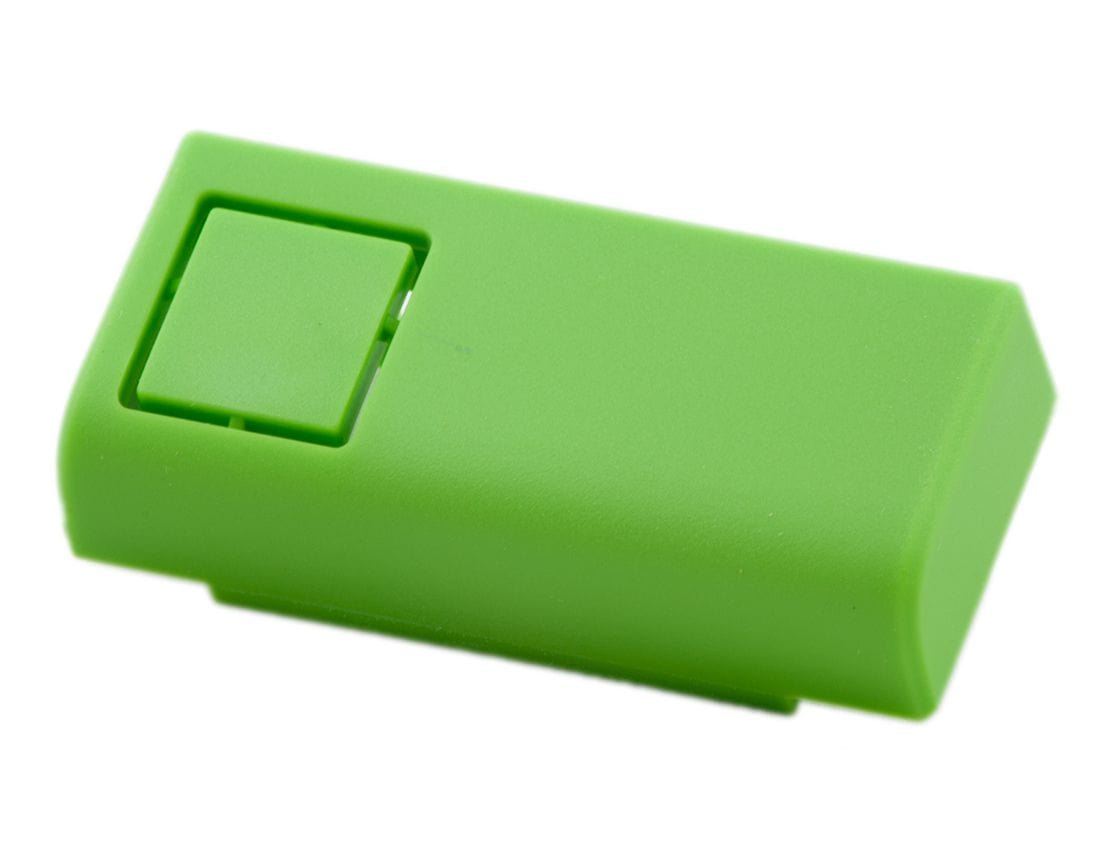 USB & HDMI Cover for Modular Raspberry Pi 3 Case - Green by The Pi Hut - The Pi Hut