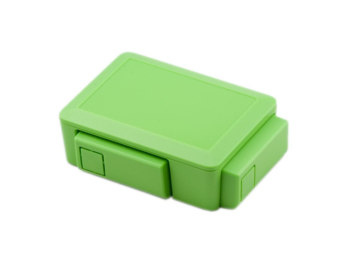 USB & HDMI Cover for Modular Raspberry Pi 3 Case - Green by The Pi Hut - The Pi Hut