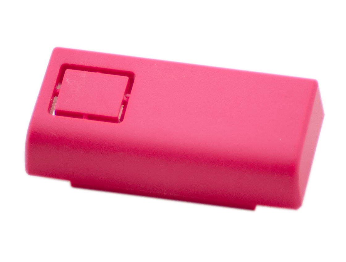 USB & HDMI Cover for Modular Raspberry Pi 3 Case - Pink by The Pi Hut - The Pi Hut