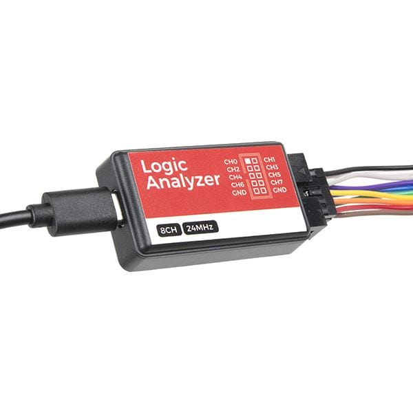 USB Logic Analyzer - 24MHz/8-Channel by Sparkfun - The Pi Hut