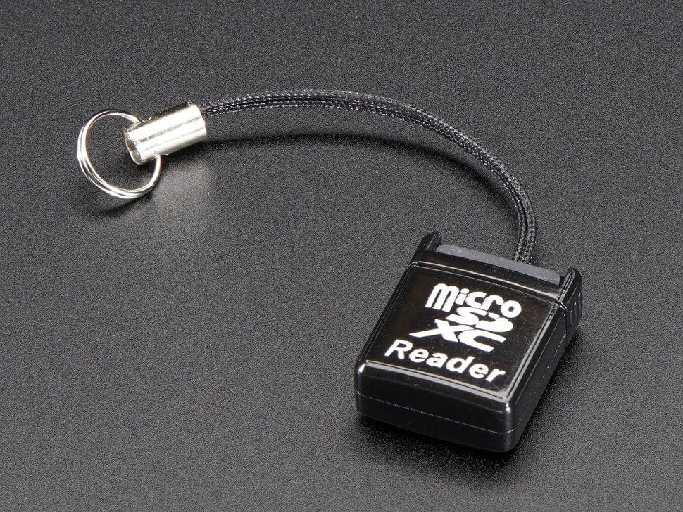 USB MicroSD Card Reader/Writer - microSD / microSDHC / microSDXC by The Pi Hut - The Pi Hut