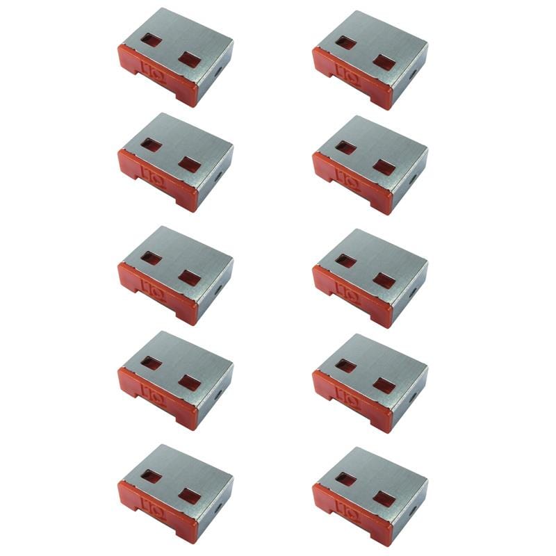 USB Port Blocks (10 pack) by The Pi Hut - The Pi Hut