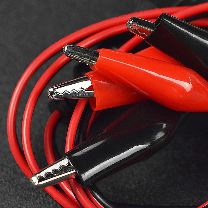 USB to Crocodile Clip Cable (2-pack) by DFRobot - The Pi Hut