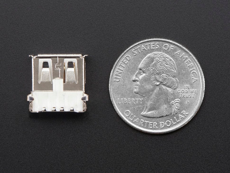 USB Type-A Jack by The Pi Hut - The Pi Hut
