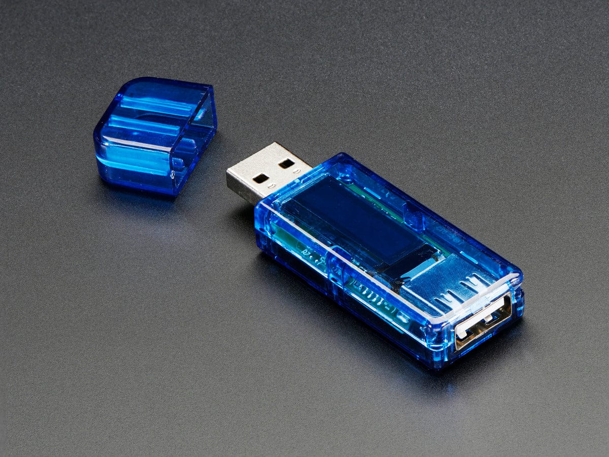 USB Voltage Meter with OLED Display by The Pi Hut - The Pi Hut