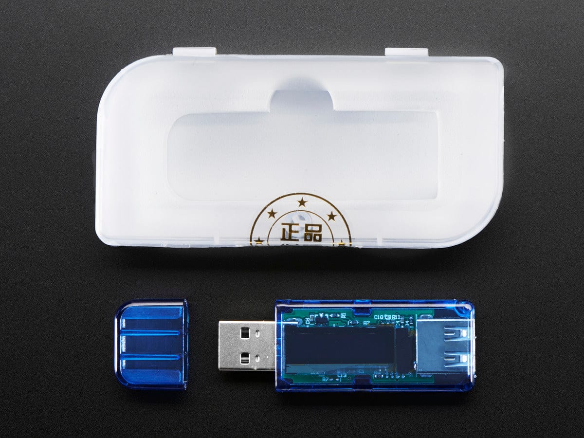 USB Voltage Meter with OLED Display - The Pi Hut