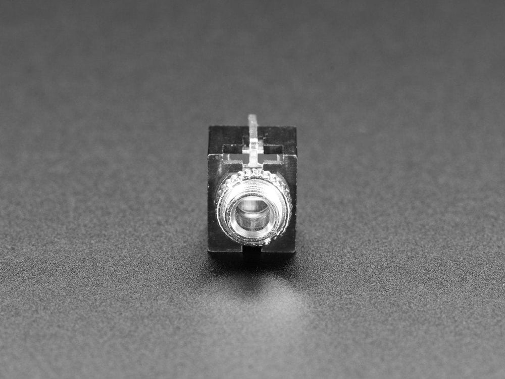 Vertical Breadboard-Friendly 3.5mm Mono Headphone Jack by The Pi Hut - The Pi Hut