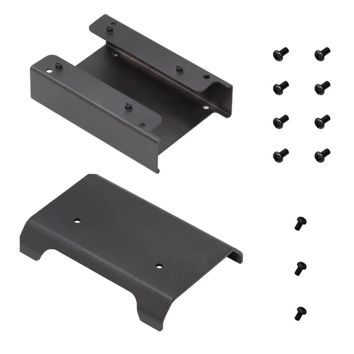 Vertical Dual SSD NAS Bracket for Raspberry Pi by Uctronics - The Pi Hut