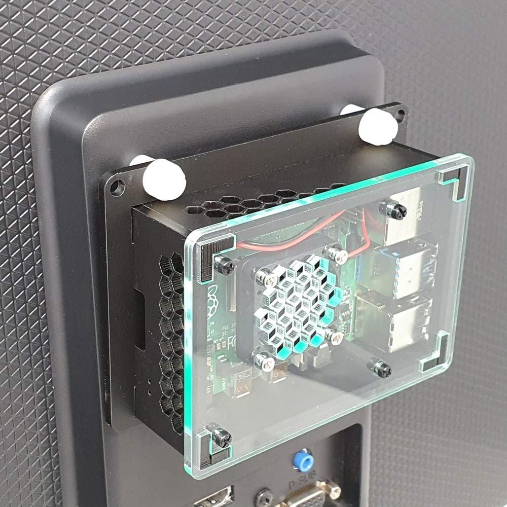 VESA Mounting Plate for The Pi Hut Cases by The Pi Hut - The Pi Hut