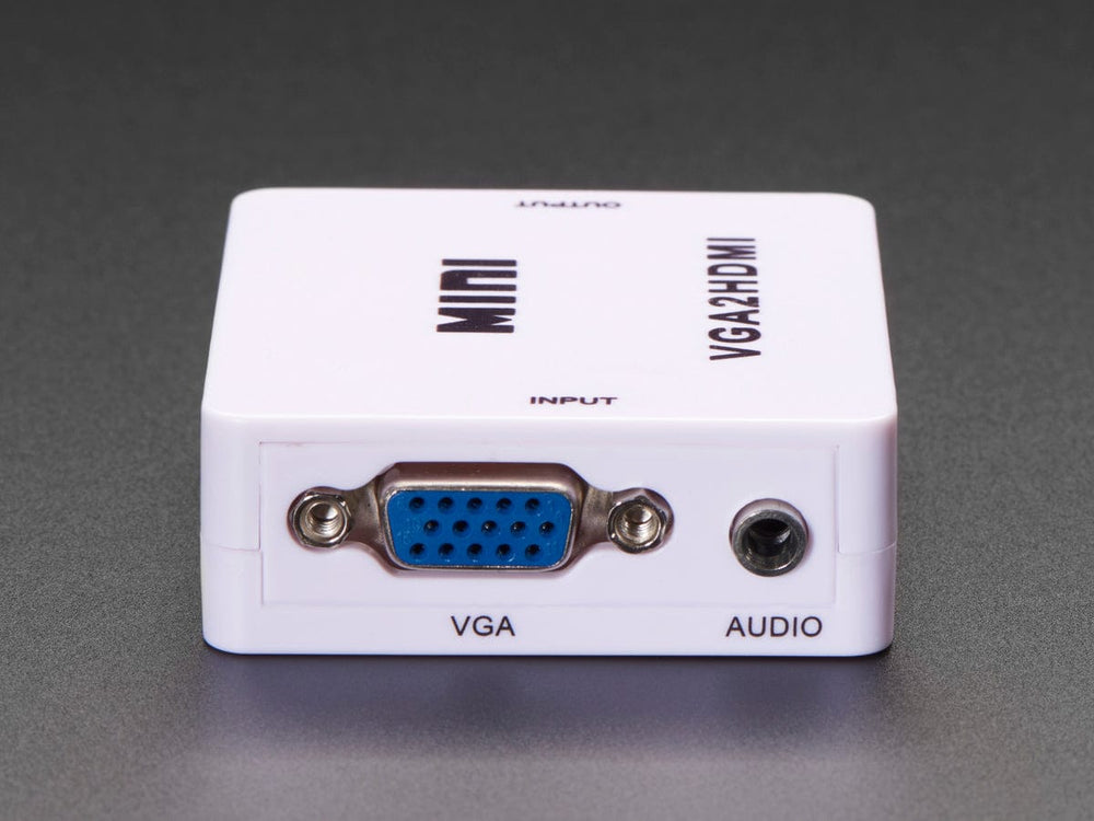 VGA to HDMI Audio and Video Adapter by The Pi Hut - The Pi Hut