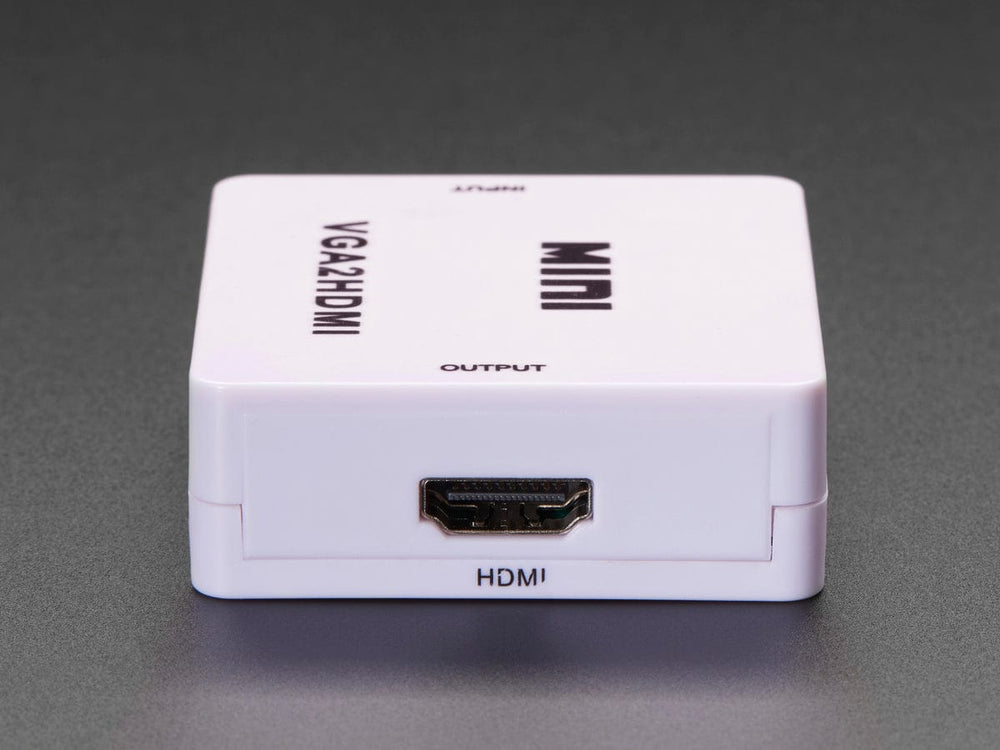 VGA to HDMI Audio and Video Adapter by The Pi Hut - The Pi Hut